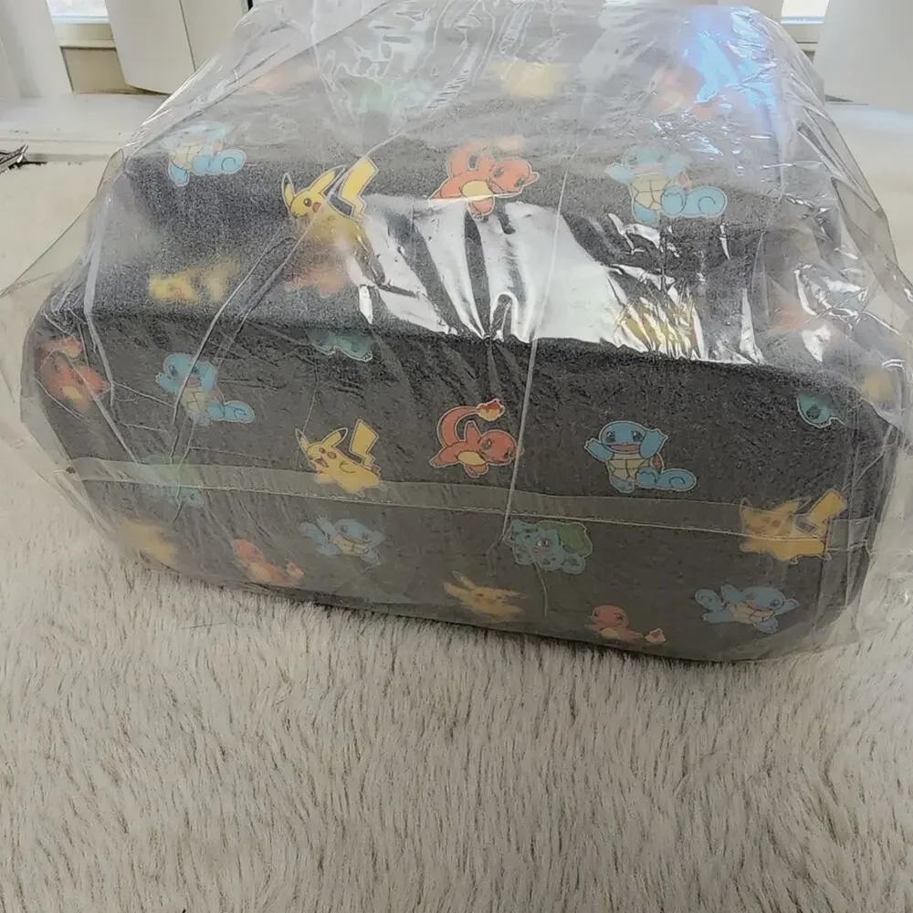 Loungefly Pokemon Starters Exclusive Mini Backpack Black NWT Bulbasaur Squirtle